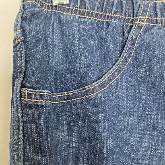 Just My Size Pull On Women's Bootcut Jeans Size XL Elastic Waist Denim 30x30 - Picture 5 of 8